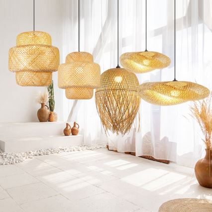 Kattovalaisin BOHO HILO 1xE27/40W/230V, halkaisija 80 cm