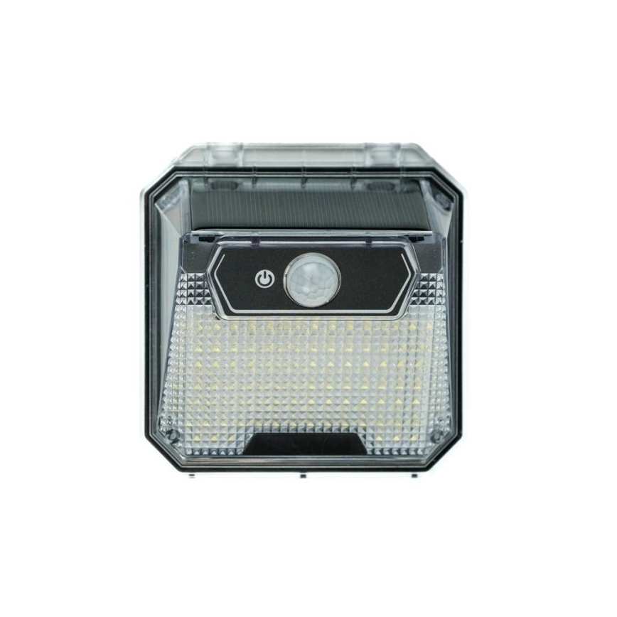 LED aurinkokenno seinävalo anturilla LED/3W/5,5V IP65