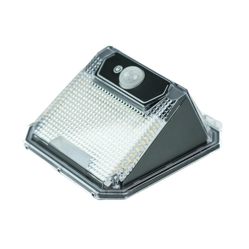 LED aurinkokenno seinävalo anturilla LED/3W/5,5V IP65