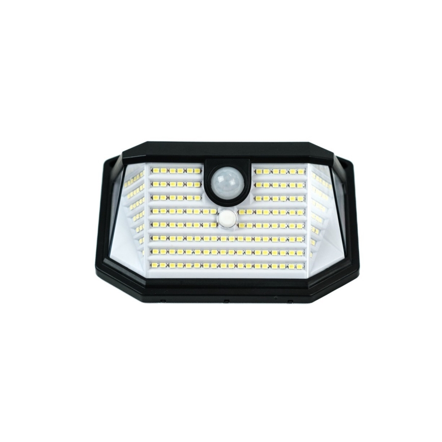 LED aurinkokenno seinävalo anturilla LED/4W/5,5V IP65