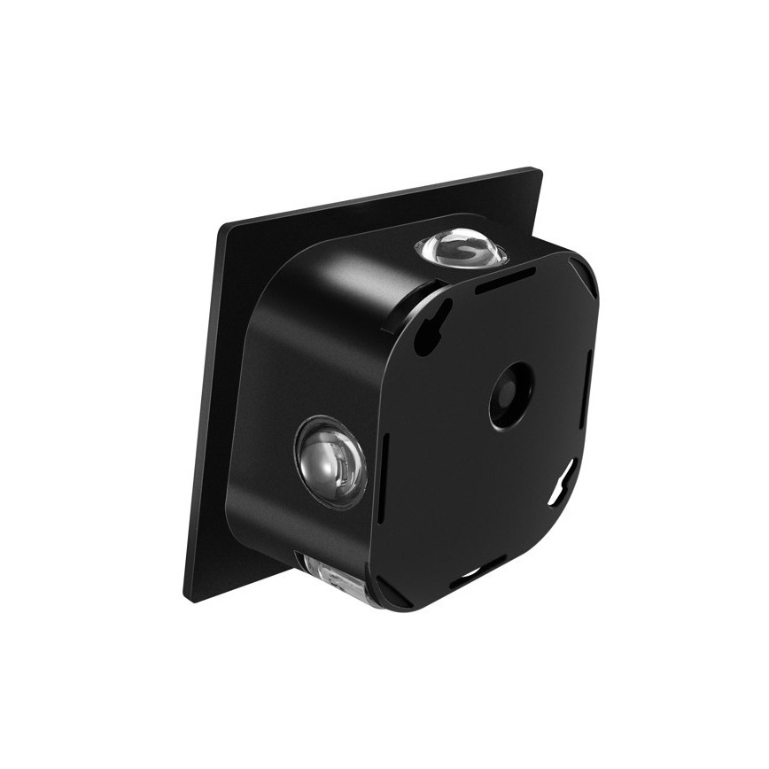 LED aurinkokennoseinävalaisin anturilla LED/2W/5V IP54 1300 mAh