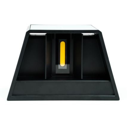 LED aurinkokennoseinävalaisin anturilla LED/2W/5V IP54 1300 mAh