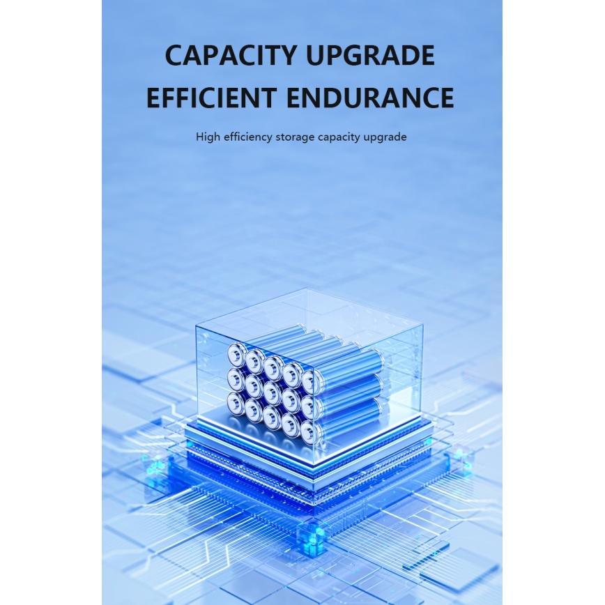 LED aurinkokennoseinävalaisin anturilla LED/2W/5V IP54 1300 mAh