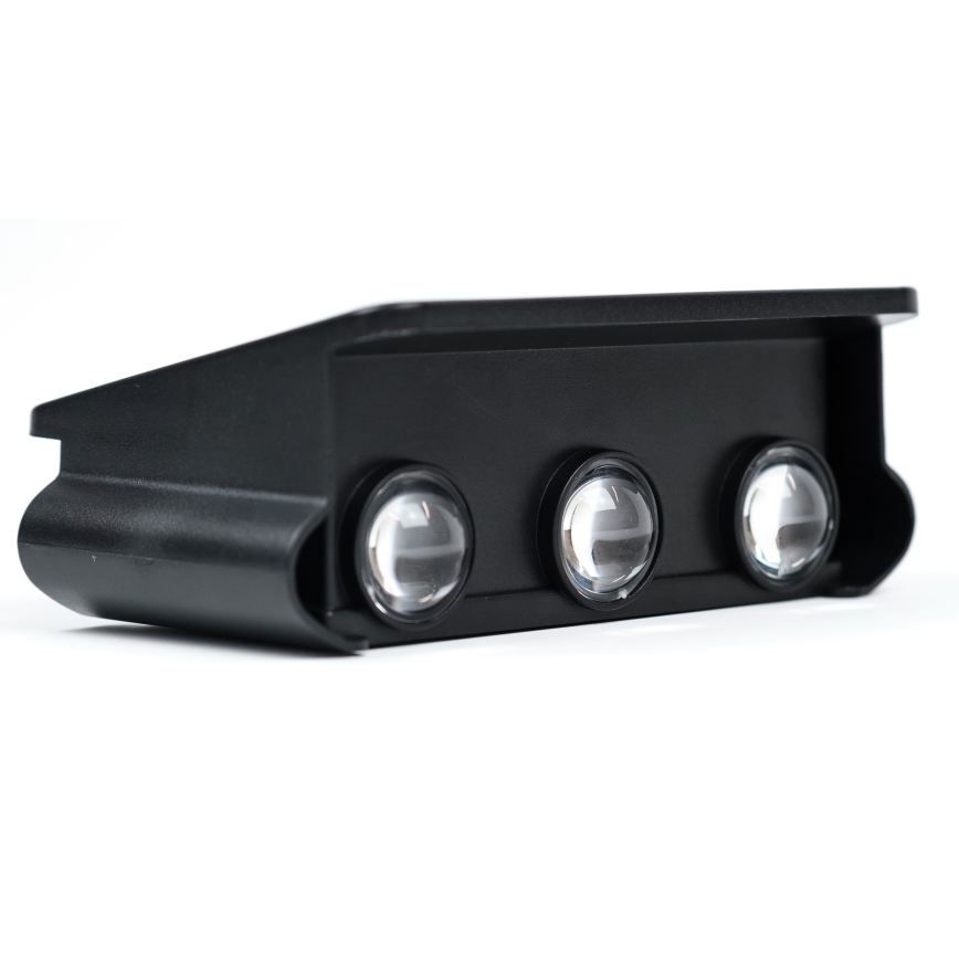 LED aurinkokennoseinävalaisin anturilla LED/2W/5V IP54 1300 mAh