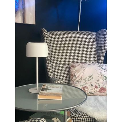 LED himmennettävä ulkokäyttöön tarkoitettu aurinkokennovalo LED/4W/5V 3600mAh IP44