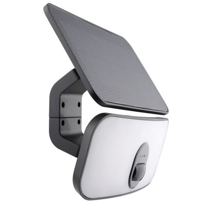 LED aurinkokennoseinävalaisin anturilla LED/13W/3,7V 4000K IP65 400 mAh