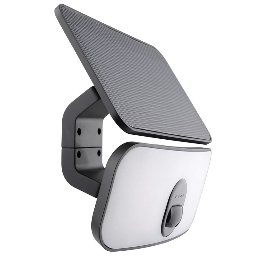 LED aurinkokennoseinävalaisin anturilla LED/13W/3,7V 4000K IP65 400 mAh