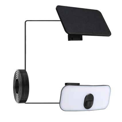 LED aurinkokennoseinävalaisin anturilla LED/13W/3,7V 4000K IP65 400 mAh