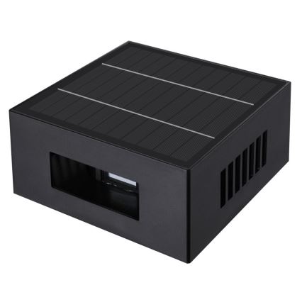 LED aurinkokäyttöinen seinävalaisin LED/2W/3,7V 4000K IP44 1300 mAh
