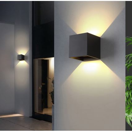 Immax 08510L - LED-ulkovalaisin DICE LED/6W/230V 3000K IP65