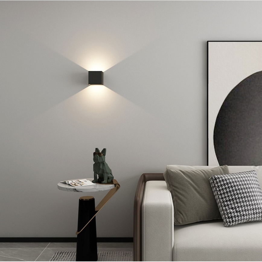 Immax 08510L - LED-ulkovalaisin DICE LED/6W/230V 3000K IP65