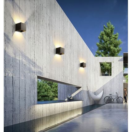 Immax 08510L - LED-ulkovalaisin DICE LED/6W/230V 3000K IP65