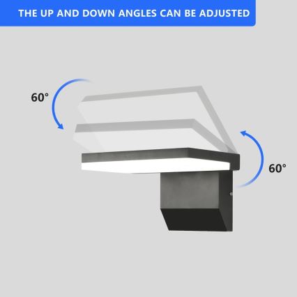 LED-ulkoseinävalaisin MODERN LED/18W/230V IP65