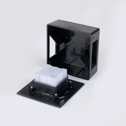 LED-ulkoseinävalaisin LUXLINE 6W/230V 3000K IP54 musta