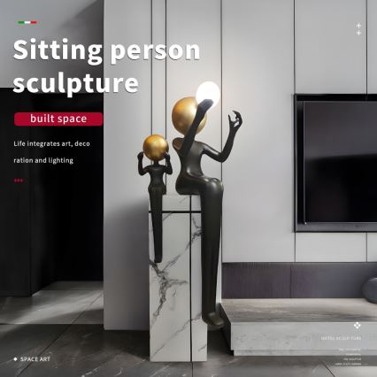 Lattiavalaisin SILUETTE 1xE27/40W/230V 160 cm Aura