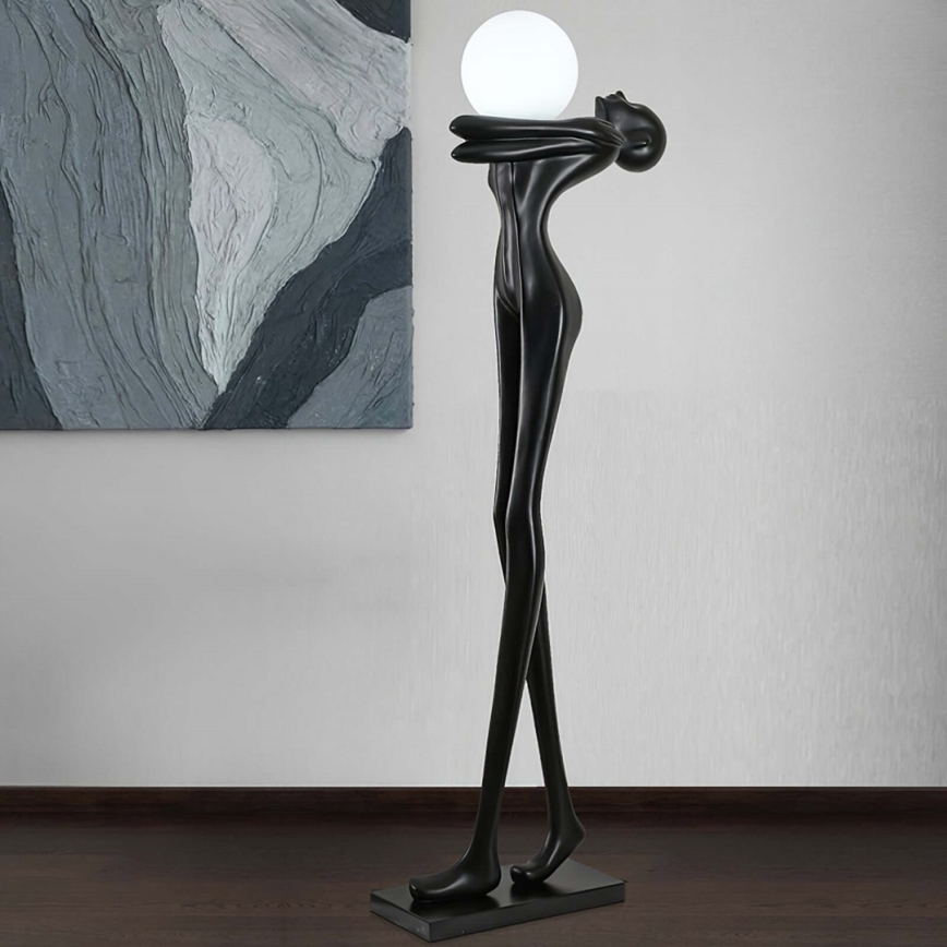Lattiavalaisin SILUETTE 1xE27/25W/230V 175 cm Human Woman