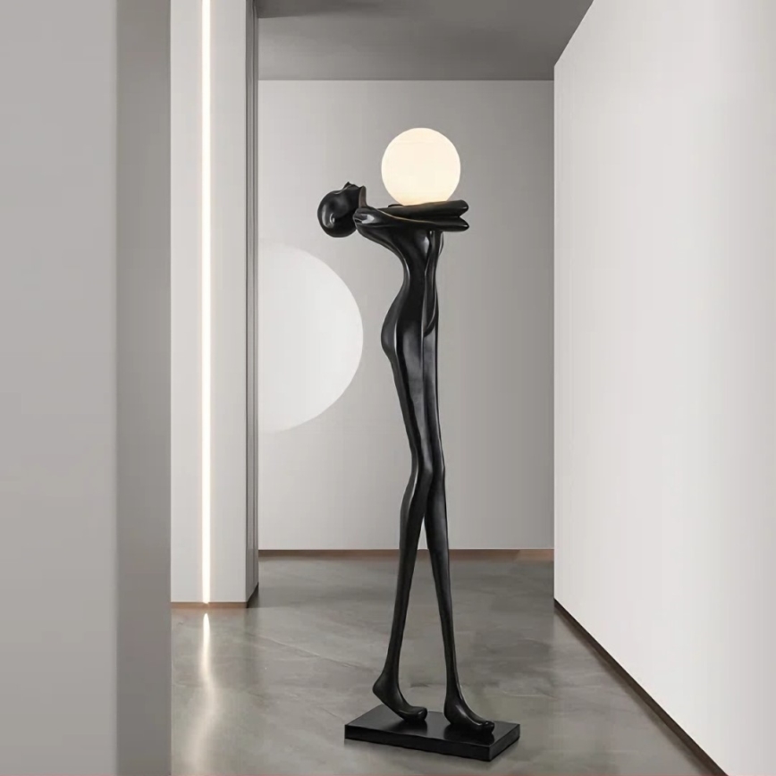 Lattiavalaisin SILUETTE 1xE27/25W/230V 175 cm Human Woman