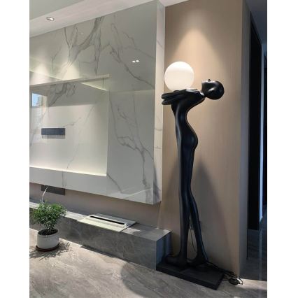 Lattiavalaisin SILUETTE 1xE27/25W/230V 175 cm Human Woman