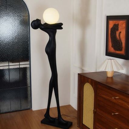 Lattiavalaisin SILUETTE 1xE27/25W/230V 175 cm Human Woman