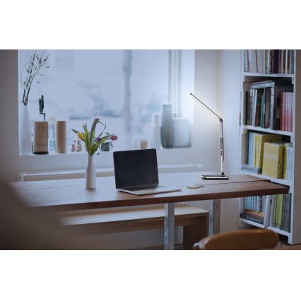 Himmennettävä LED-pöytävalaisin LED/8,5W/230V langaton lataus