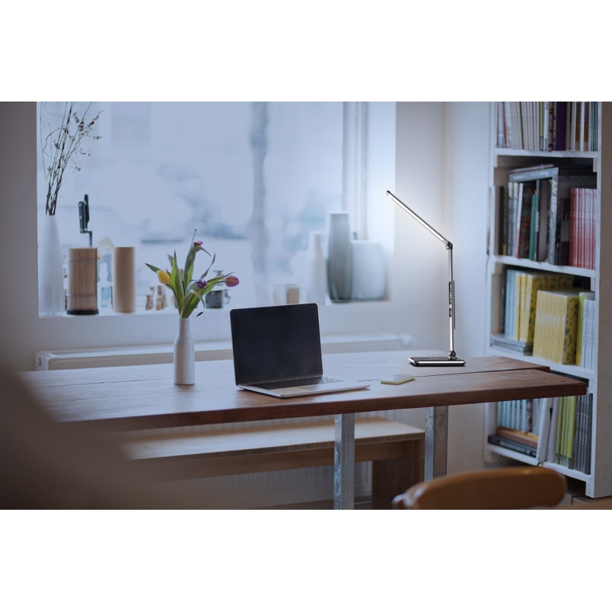 Himmennettävä LED-pöytävalaisin LED/8,5W/230V langaton lataus