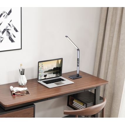 Himmennettävä LED-pöytävalaisin LED/8,5W/230V langaton lataus