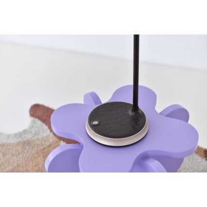 LED himmennettävä pöytävalaisin langattomalla latauksella FINCH LED/9W/12/230V ruskea/kulta