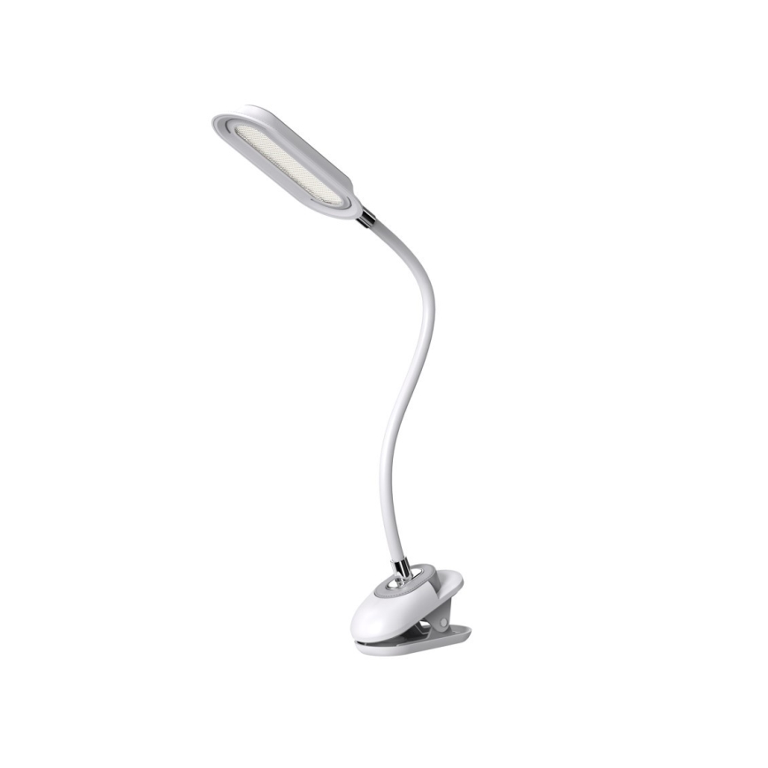 LED+CCT himmennettävä pöytävalaisin klipsillä CLIP LED/7,5W/230V 3000/4200/5000K valkoinen