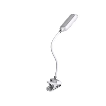 LED+CCT himmennettävä pöytävalaisin klipsillä CLIP LED/7,5W/230V 3000/4200/5000K valkoinen
