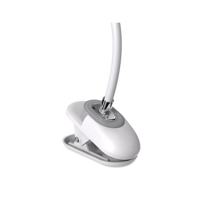 LED+CCT himmennettävä pöytävalaisin klipsillä CLIP LED/7,5W/230V 3000/4200/5000K valkoinen
