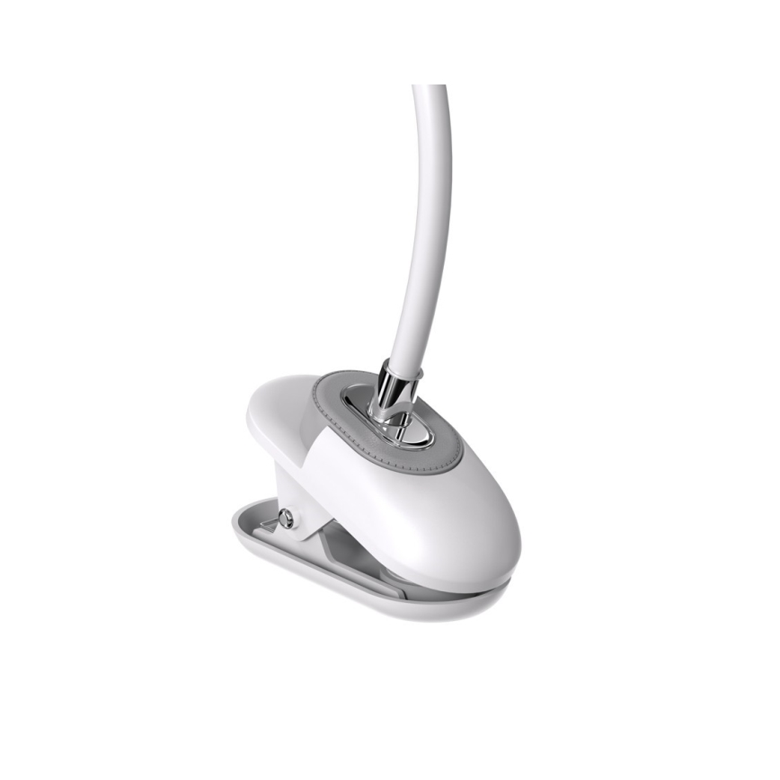 LED+CCT himmennettävä pöytävalaisin klipsillä CLIP LED/7,5W/230V 3000/4200/5000K valkoinen