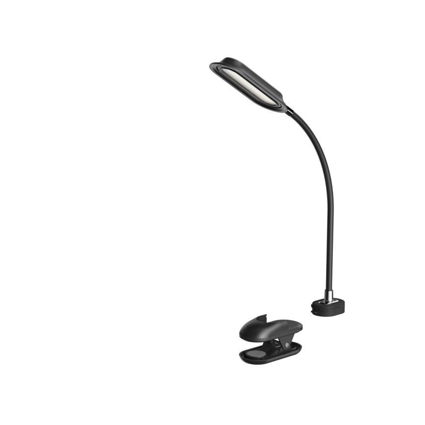 LED+CCT Himmennettävä pöytälamppu klipsillä CLIP LED/7,5W/230V 3000/4200/5000K musta