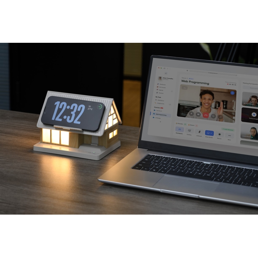 LED-pöytälamppu langattomalla latauksella DREAM HOME LED/2W/230V