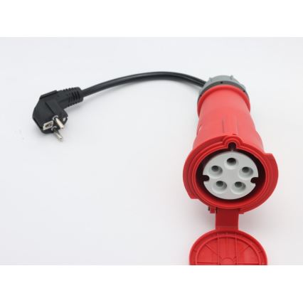 Immax - Matkustajien latausasema sähköautoille AC Type 2 16A/380V 11kW + pistoke 230V, 3,7kW 5m + kotelo