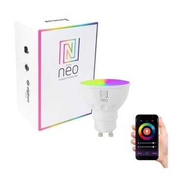Immax NEO 07006L - LED-RGB-himmennyslamppu GU10/3,5W/230V ZigBee 2700K Tuya