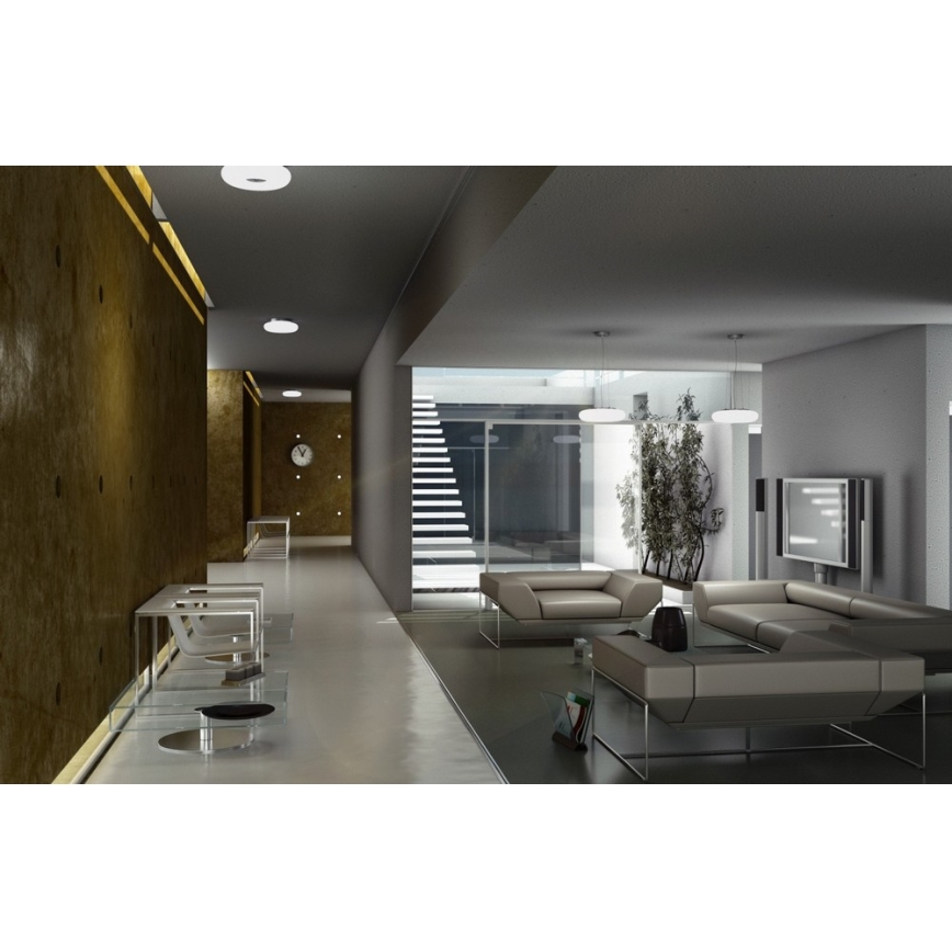 Immax NEO 07061L-LED RGBW himmennettävä kattovalaisin FUENTE 3xLED/8,5W/100-240V Tuya + kaukosäädin