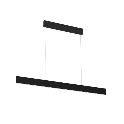 Immax NEO 07076L - LED himmennettävä kattovalaisin mustalla johdolla LISTON LED/18W/230V Tuya + kaukosäädin