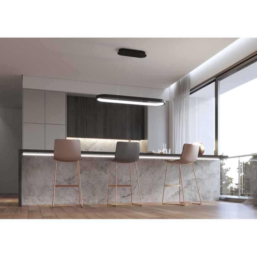 Immax NEO 07078L - LED himmennettävä riippuvalaisin HIPODROMO LED/66W/230V Tuya + kaukosäädin