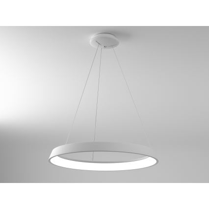 Immax NEO 07079L-80 - LED himmennettävä kattokruunu köydellä LIMITADO LED/48W/230V 80 cm Tuya + kaukosäädin