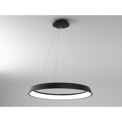 Immax NEO 07080L-80 - LED himmennettävä kattokruunu köydellä LIMITADO LED/48W/230V 80 cm Tuya + kaukosäädin