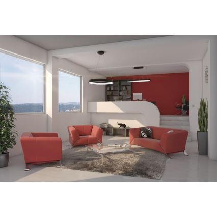 Immax NEO 07080L-80 - LED himmennettävä kattokruunu köydellä LIMITADO LED/48W/230V 80 cm Tuya + kaukosäädin