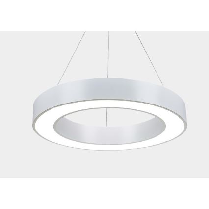 Immax NEO 07091L - LED himmennettävä kattovalaisin köydellä PASTEL LED/52W/230V 60 cm valkoinen Tuya + kaukosäädin