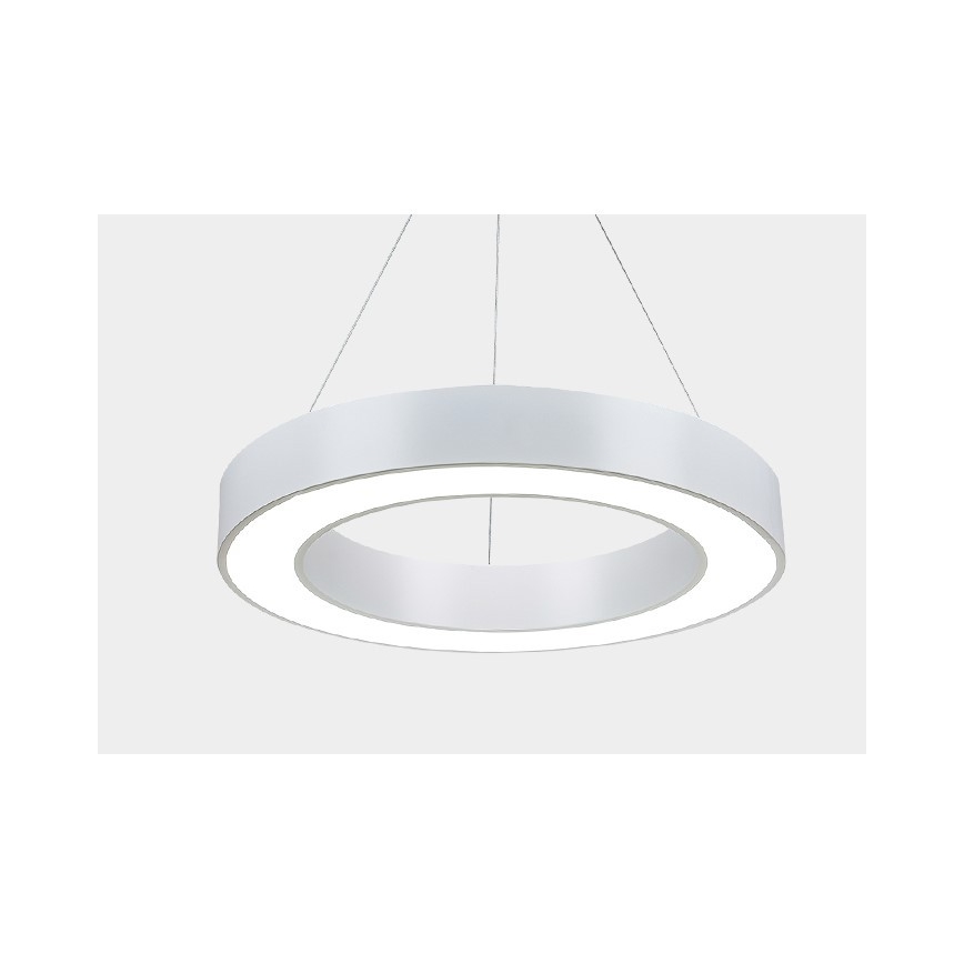 Immax NEO 07091L - LED himmennettävä kattovalaisin köydellä PASTEL LED/52W/230V 60 cm valkoinen Tuya + kaukosäädin