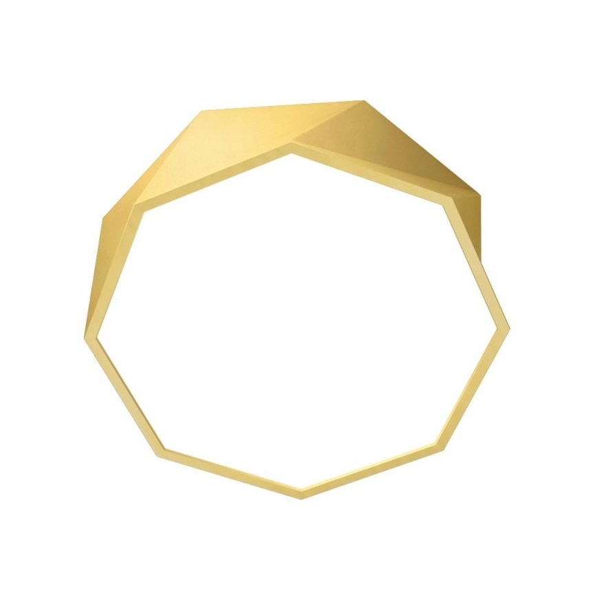 Immax NEO 07132-G40 - LED ÄLYTTÄVÄ himmennettävä kattovalaisin DIAMANTE LED/31W/230V kulta 40 cm Tuya ZigBee + kaukosäädin