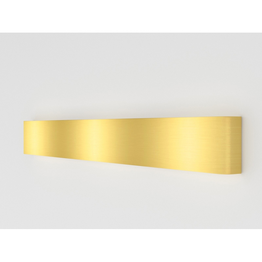 Immax NEO 07137-G - LED SMART Himmennettävä seinävalaisin LINEA kulta LED/40W/230V + kauko-ohjaus 76 cm Tuya ZigBee