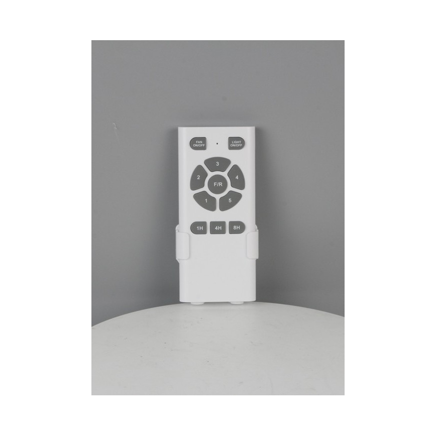 Immax NEO 07141-B - LED-kattotuuletin NEO LITE FRESCO LED/18W/230V Tuya Wi-Fi musta/ruskea + kaukosäädin