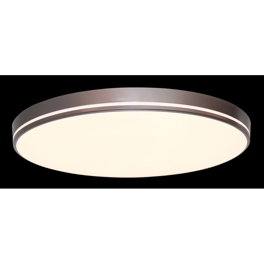 Immax NEO 07150-C40 - Himmennettävä LED-kattovalaisin NEO LITE AREAS LED/24W/230V Tuya Wi-Fi ruskea + kaukosäädin