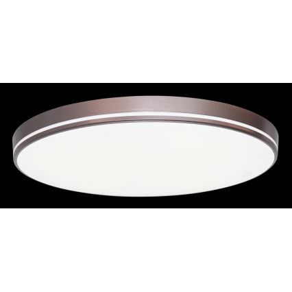 Immax NEO 07150-C40 - Himmennettävä LED-kattovalaisin NEO LITE AREAS LED/24W/230V Tuya Wi-Fi ruskea + kaukosäädin