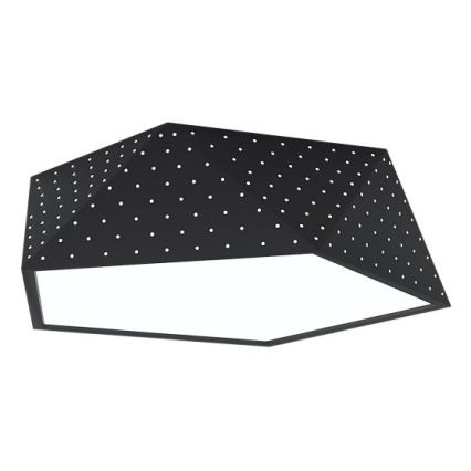 Immax NEO 07151-B40 - himmennettävä LED-kattovalaisin BRILIANT LED/20W/230V Wi-Fi Tuya musta + kaukosäädin