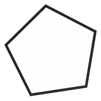 Immax NEO 07151-B40 - himmennettävä LED-kattovalaisin BRILIANT LED/20W/230V Wi-Fi Tuya musta + kaukosäädin